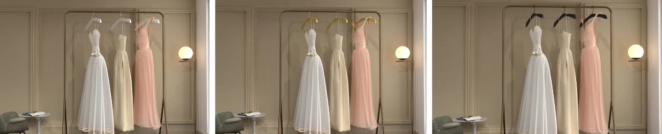 Gelinlik Ve Abiye Askıları