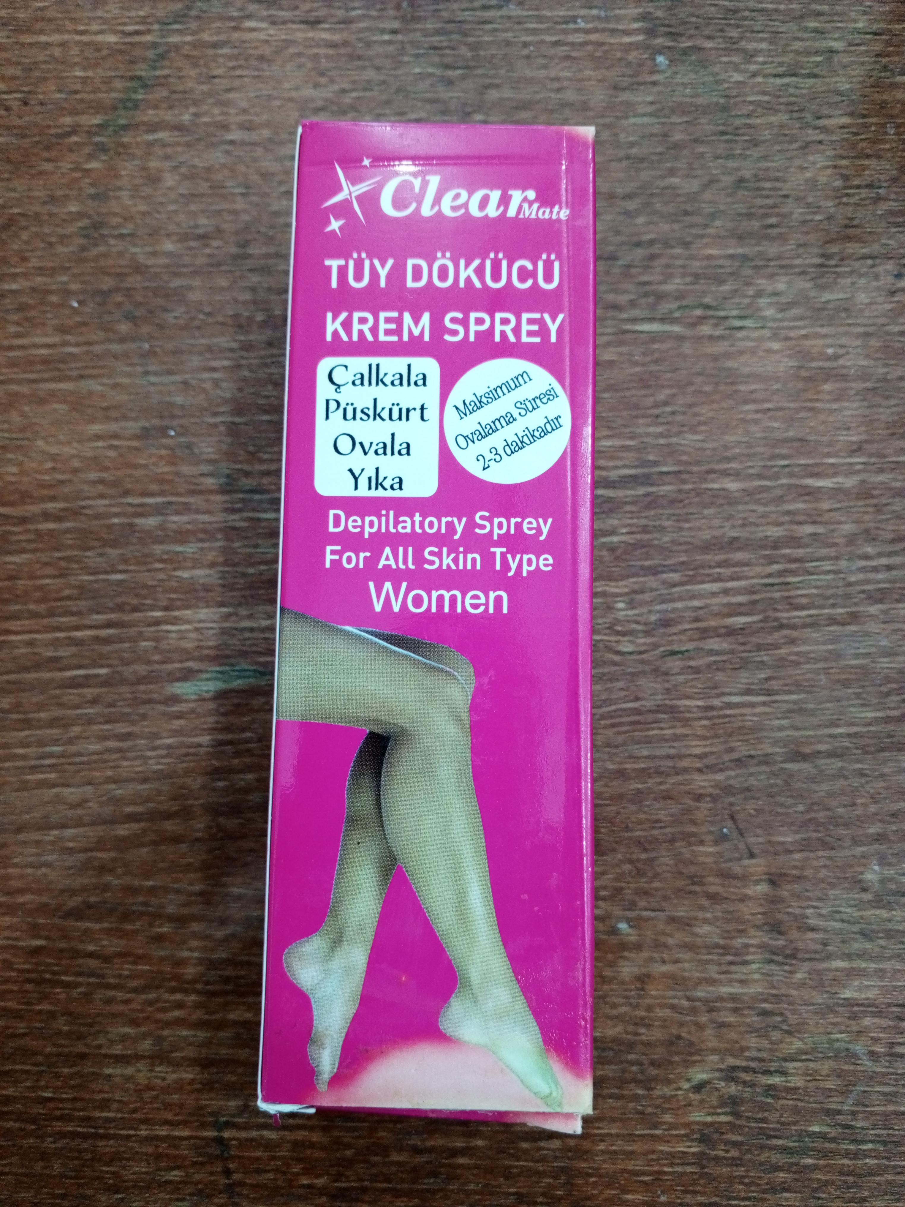 Tüy Dökücü Krem Sprey Women 100 ml