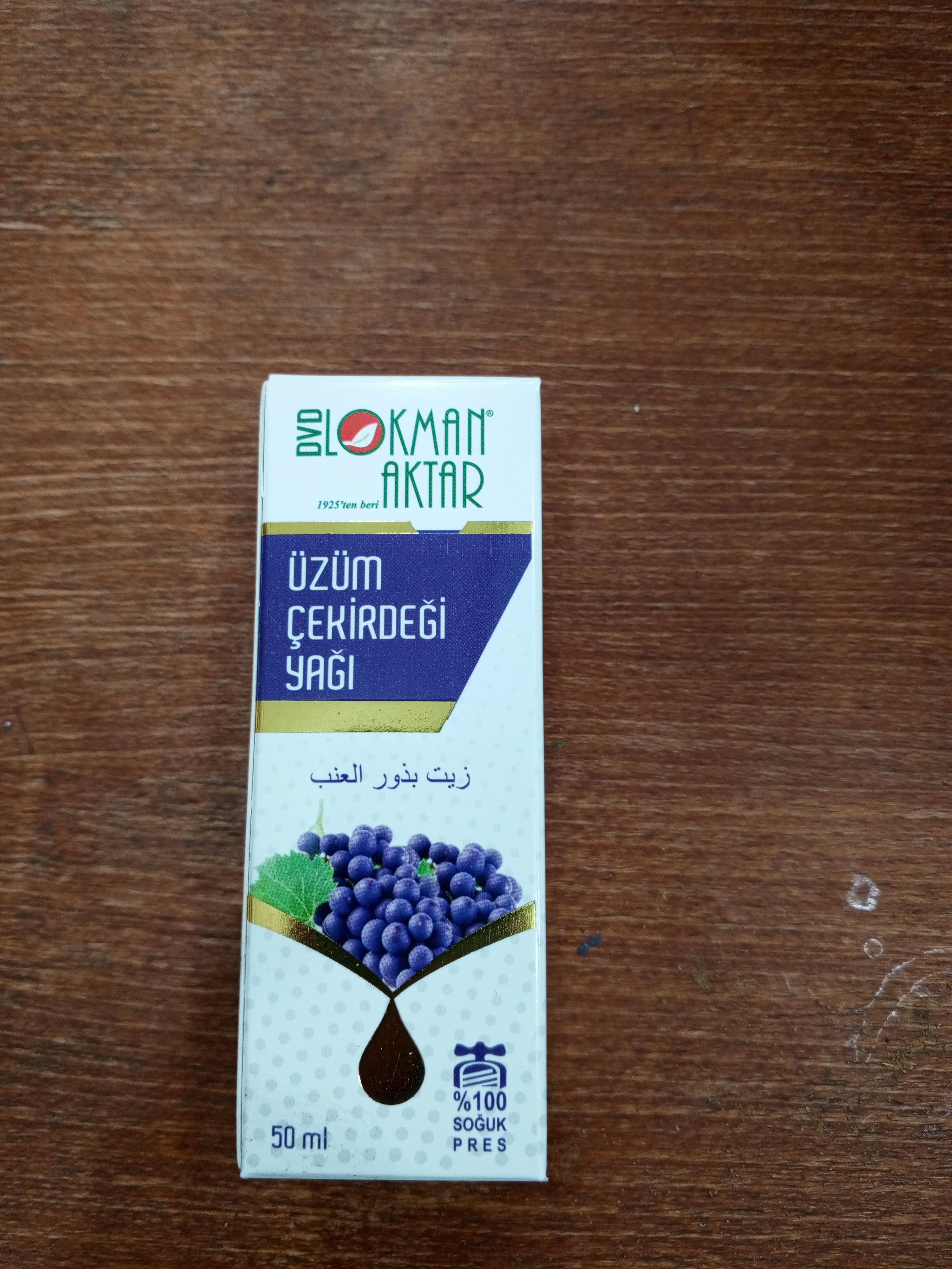 Üzüm Çekirdeği Yağı 50 cv