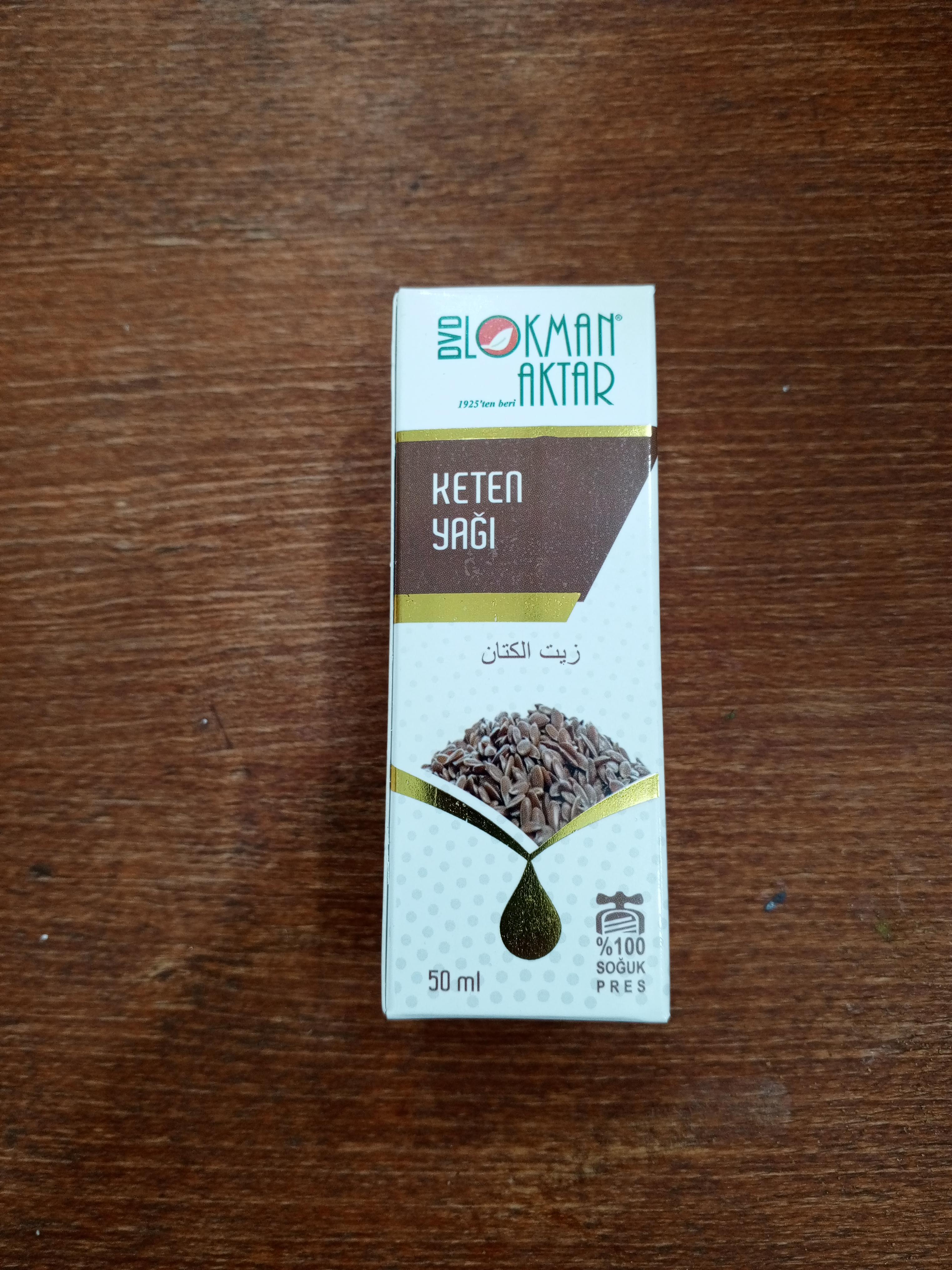 Keten Yağı 50 cc