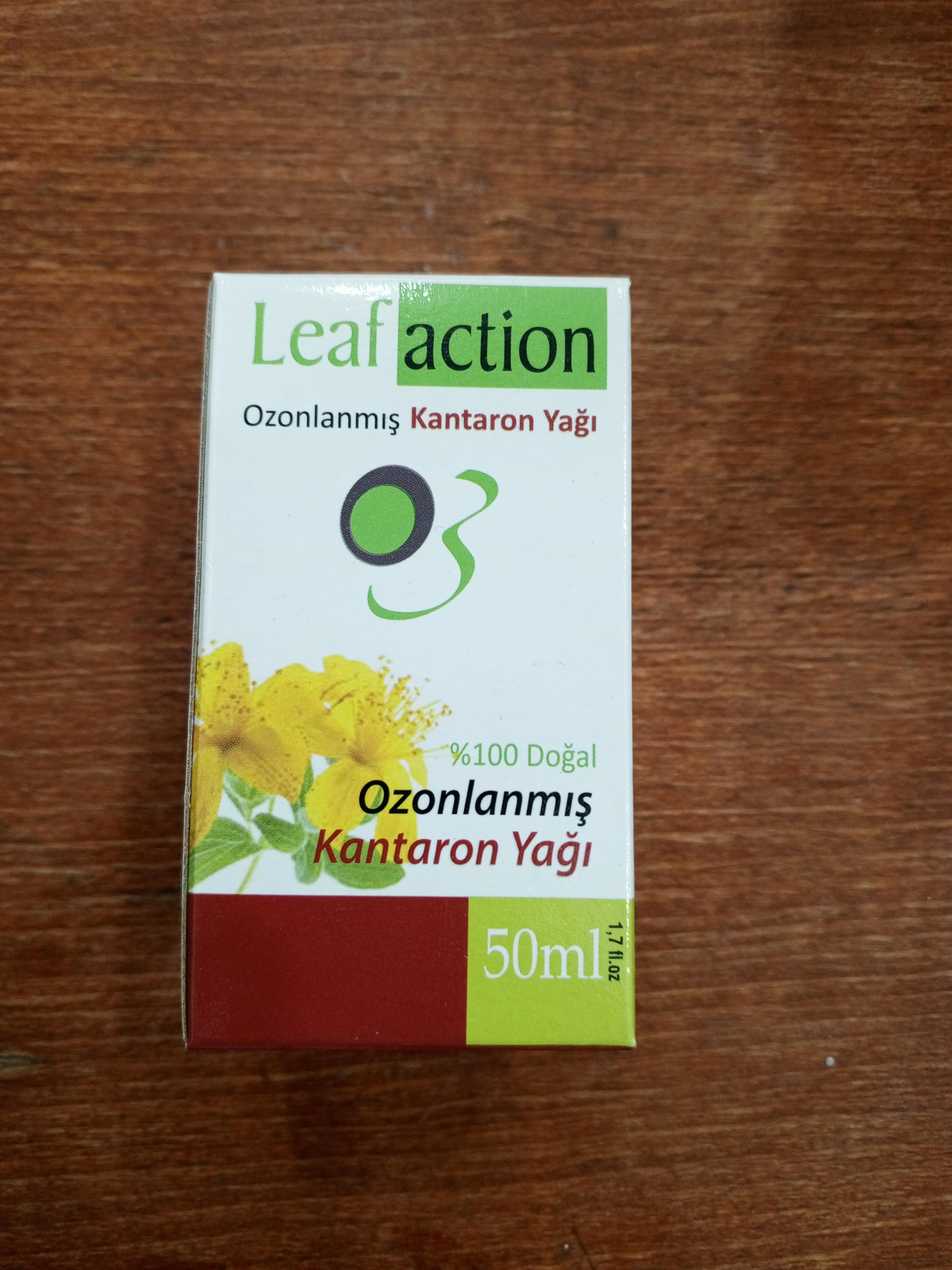 Ozonlanmış Kantaron Yağı