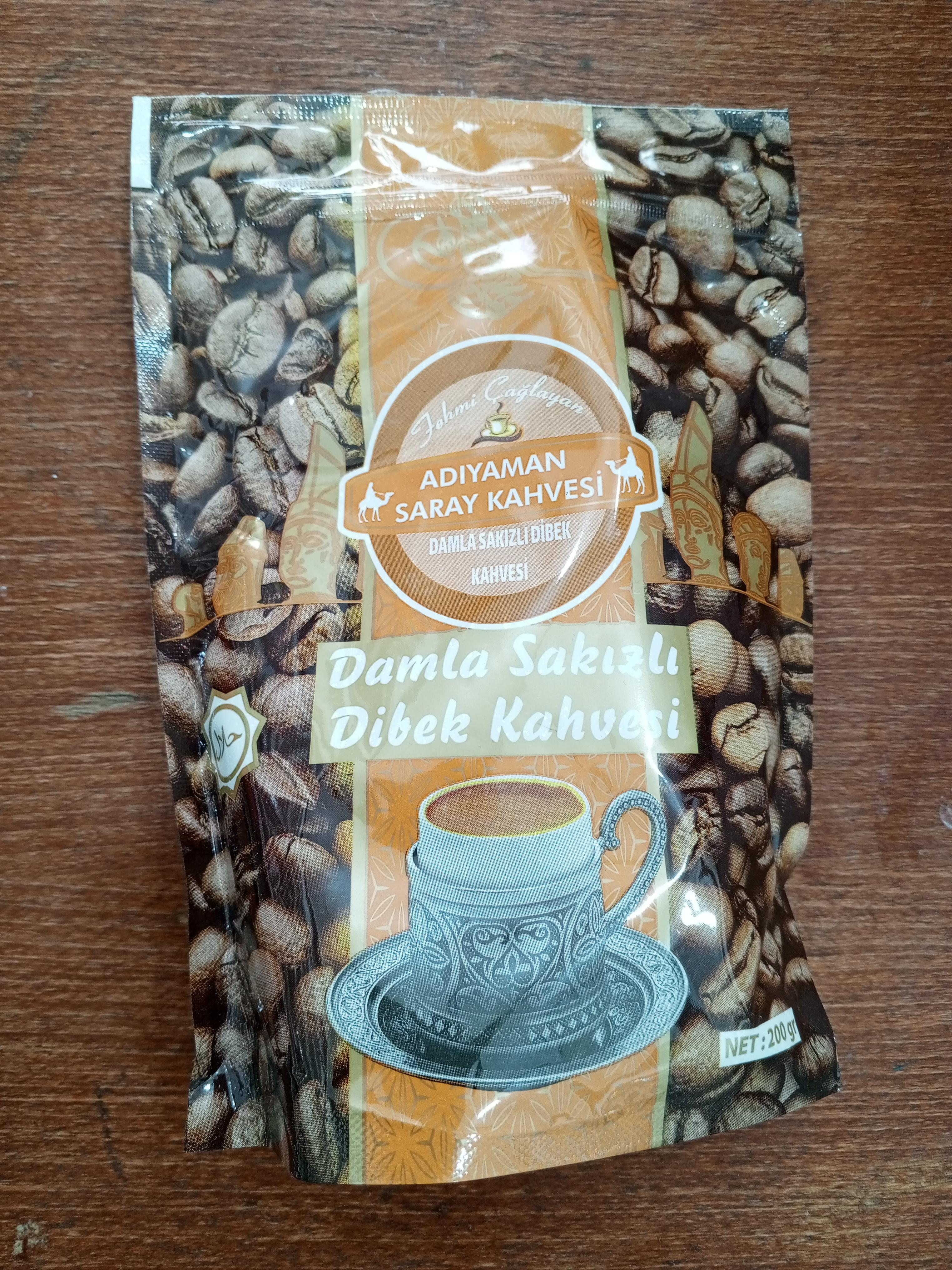 Adıyaman Damla Sakızlı Dibek Kahvesi 200 gr