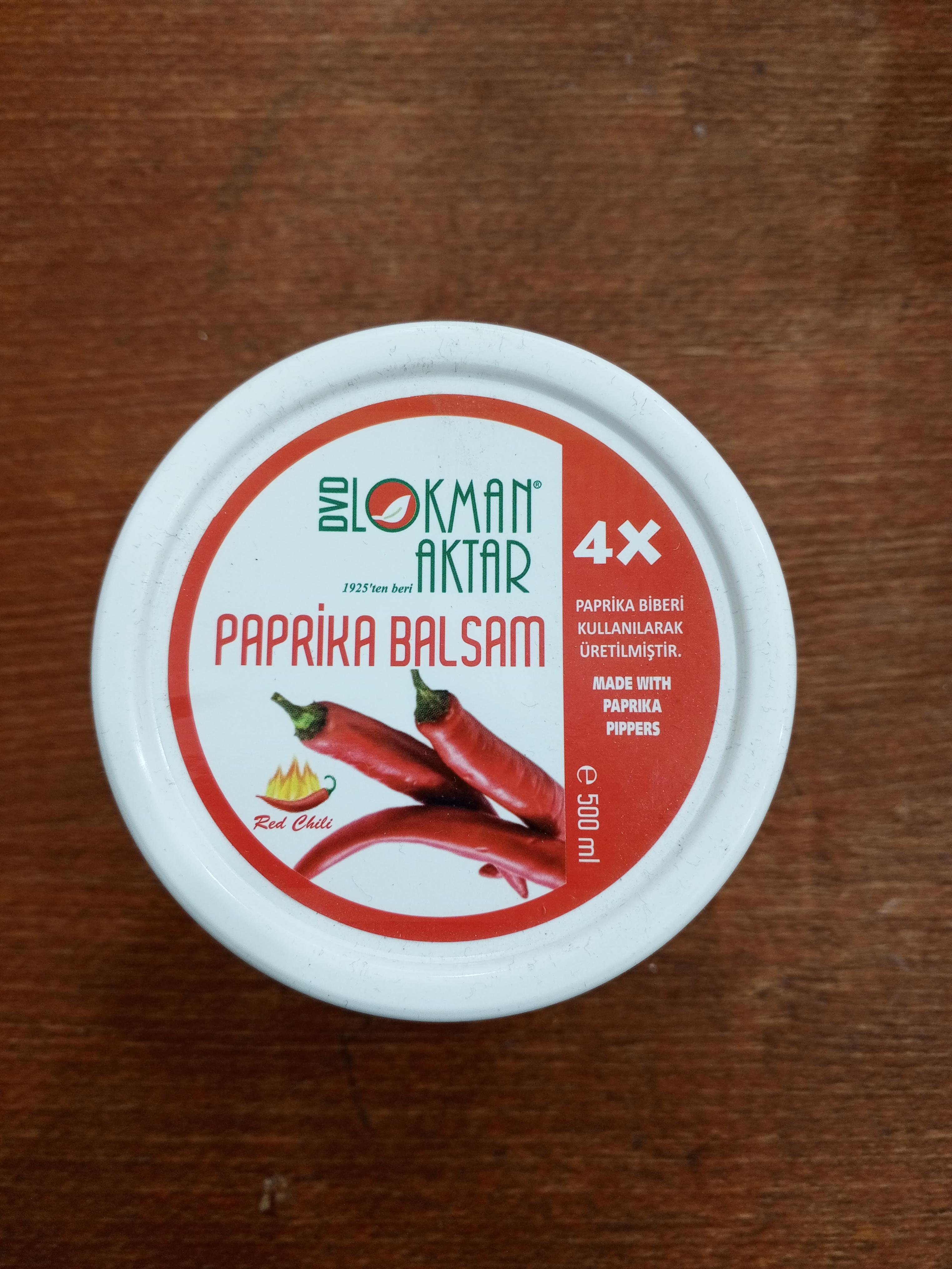 Paprika Balsam 500 ml