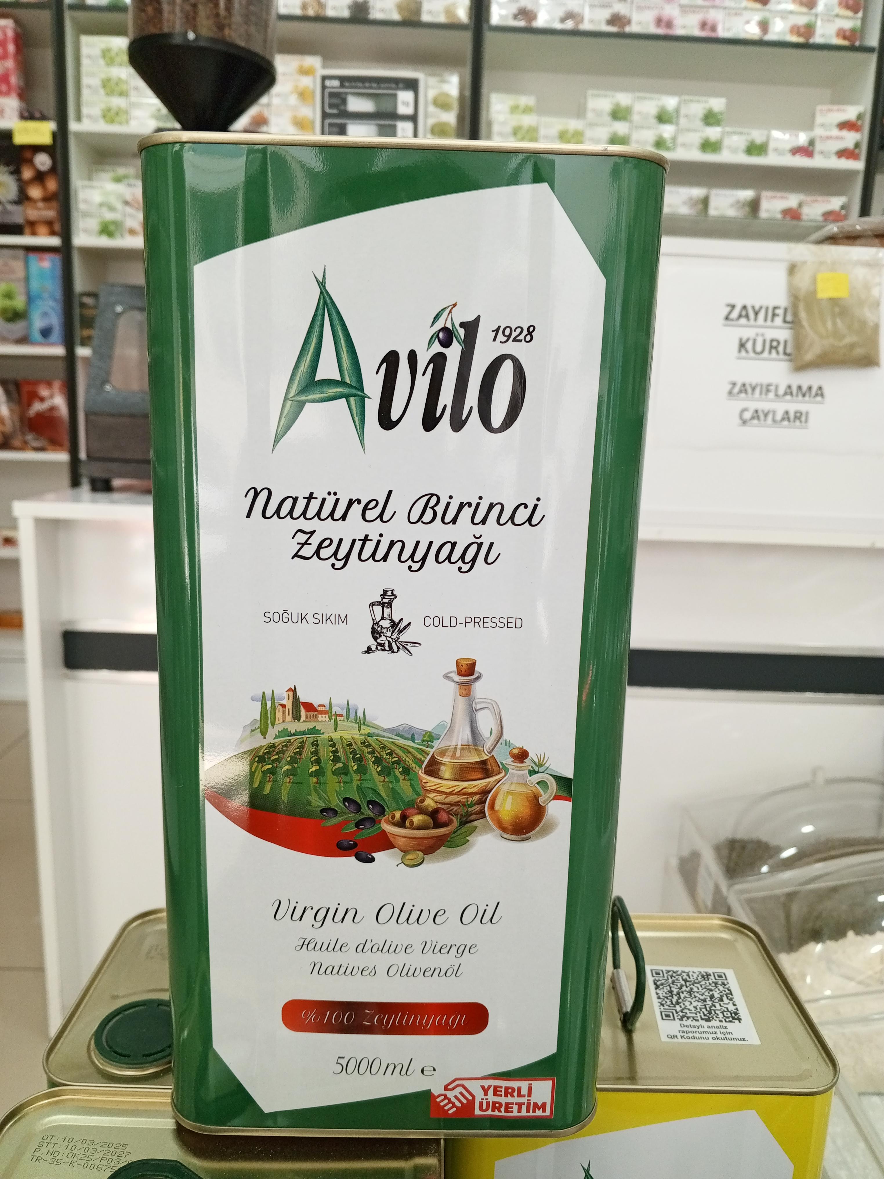 Avilo Naturel Birinci Zeytinyağı(soğuk sıkım) 
