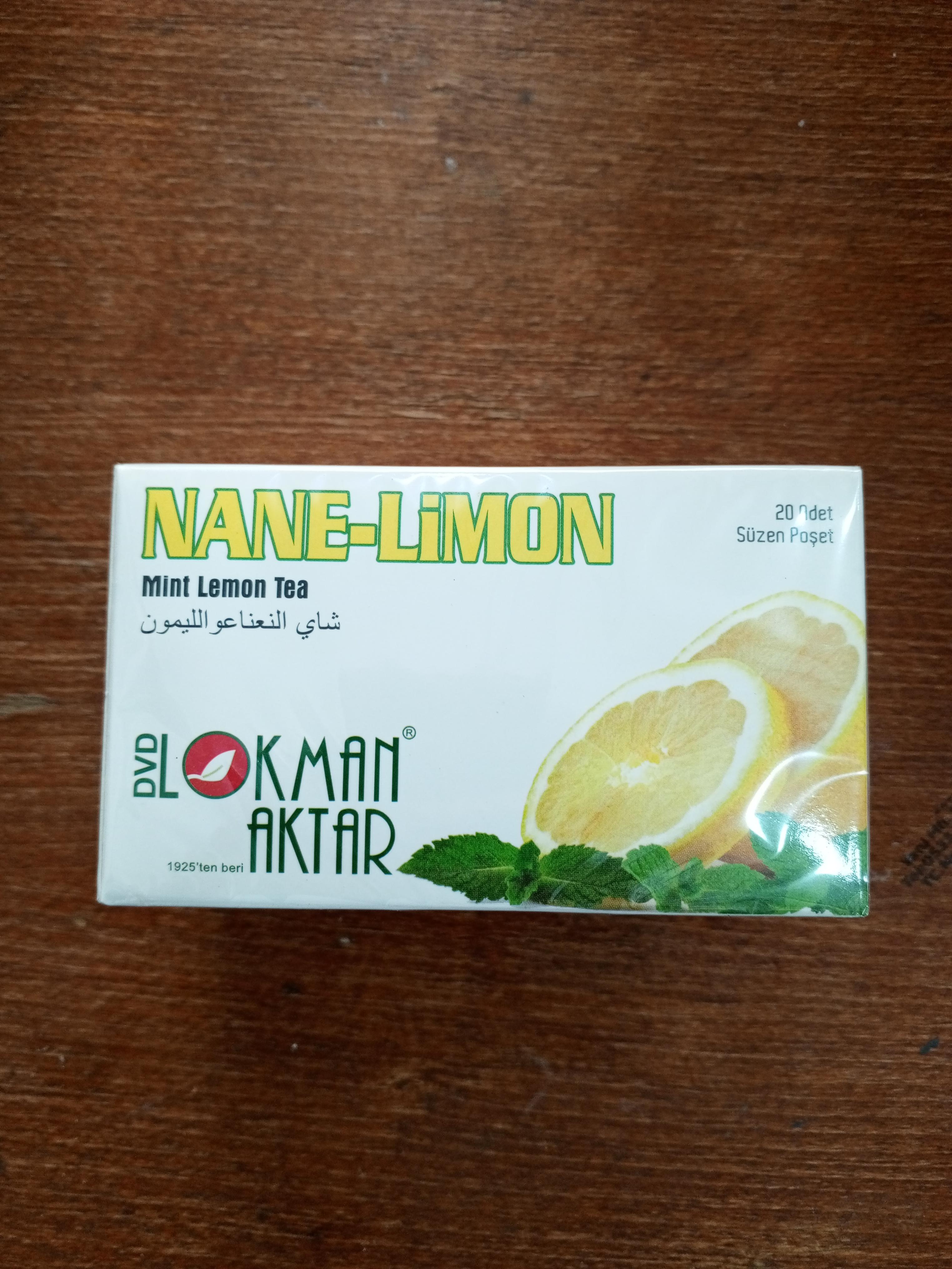 Nane Limon Poşet Çay
