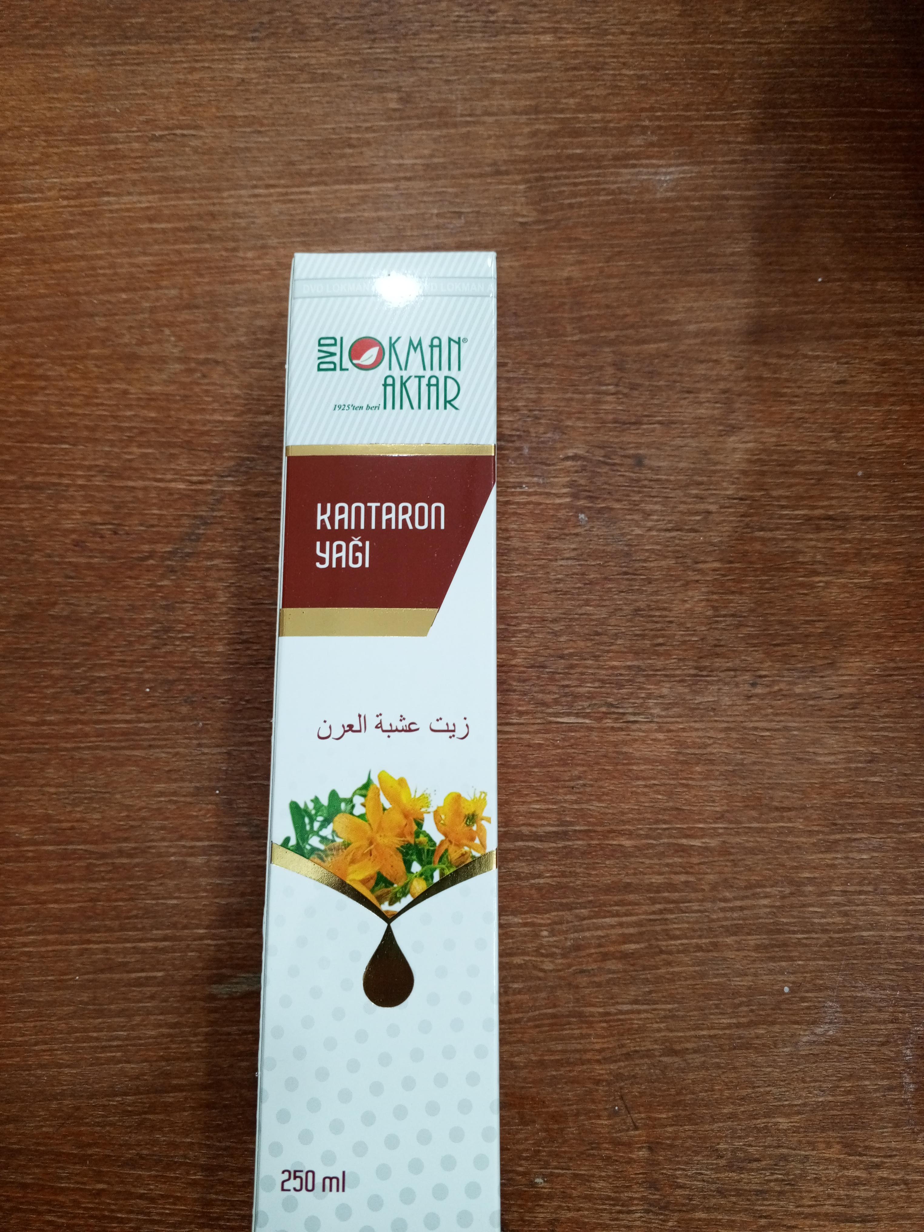 Kantaron Yağı 250 ml