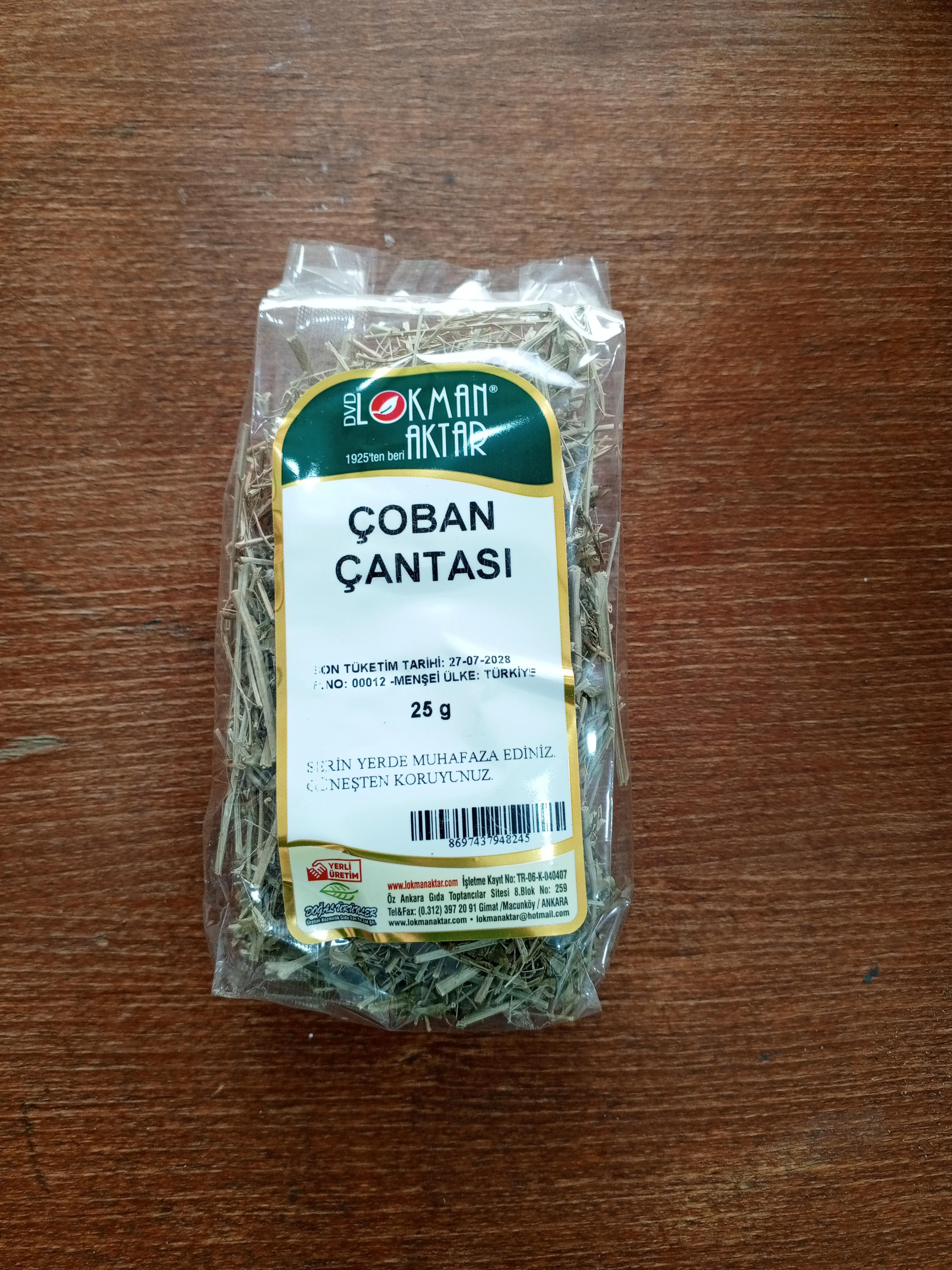 Çoban Çantası 25 gr