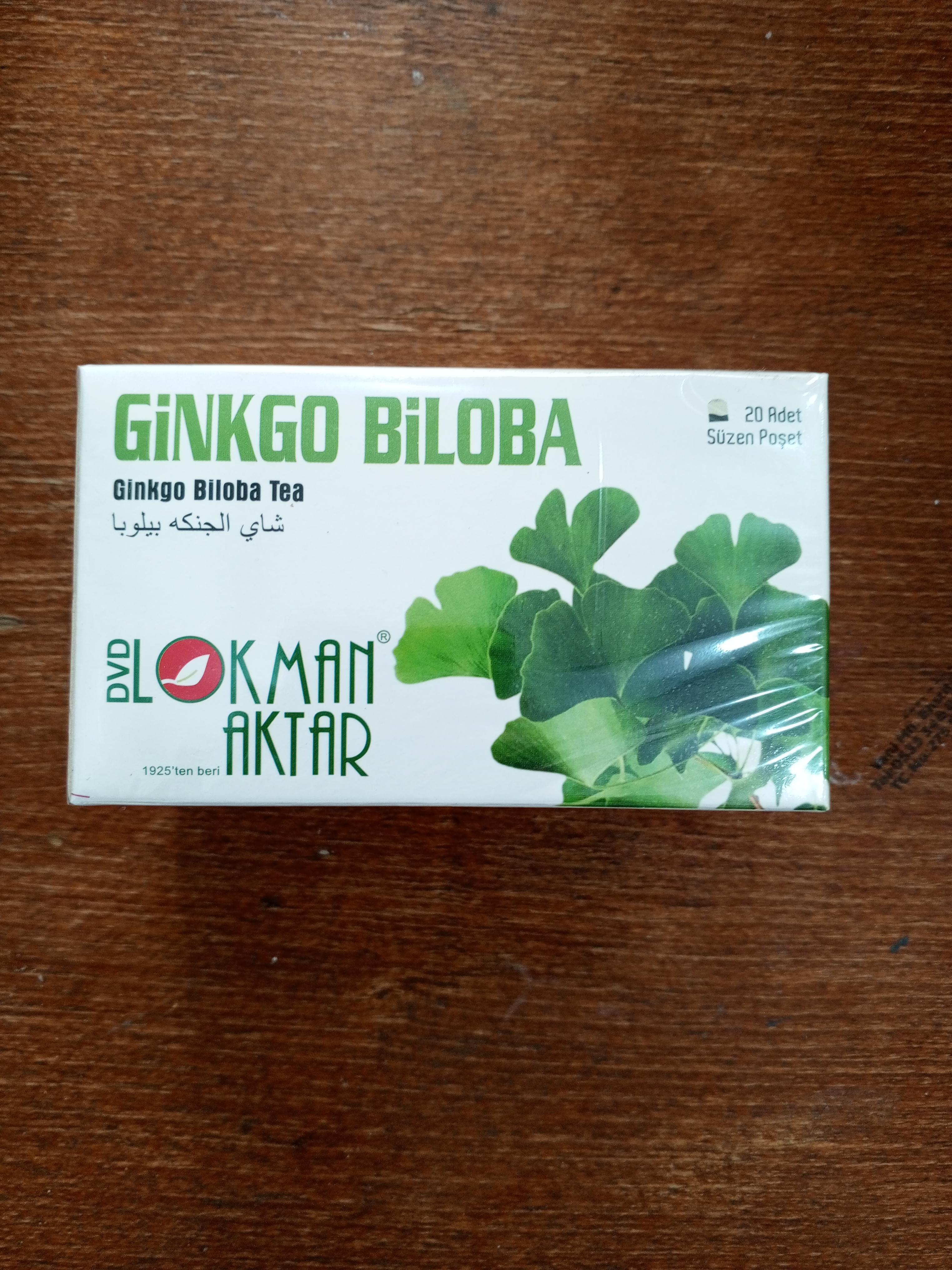 Ginkgo Biloba Poşet Çay