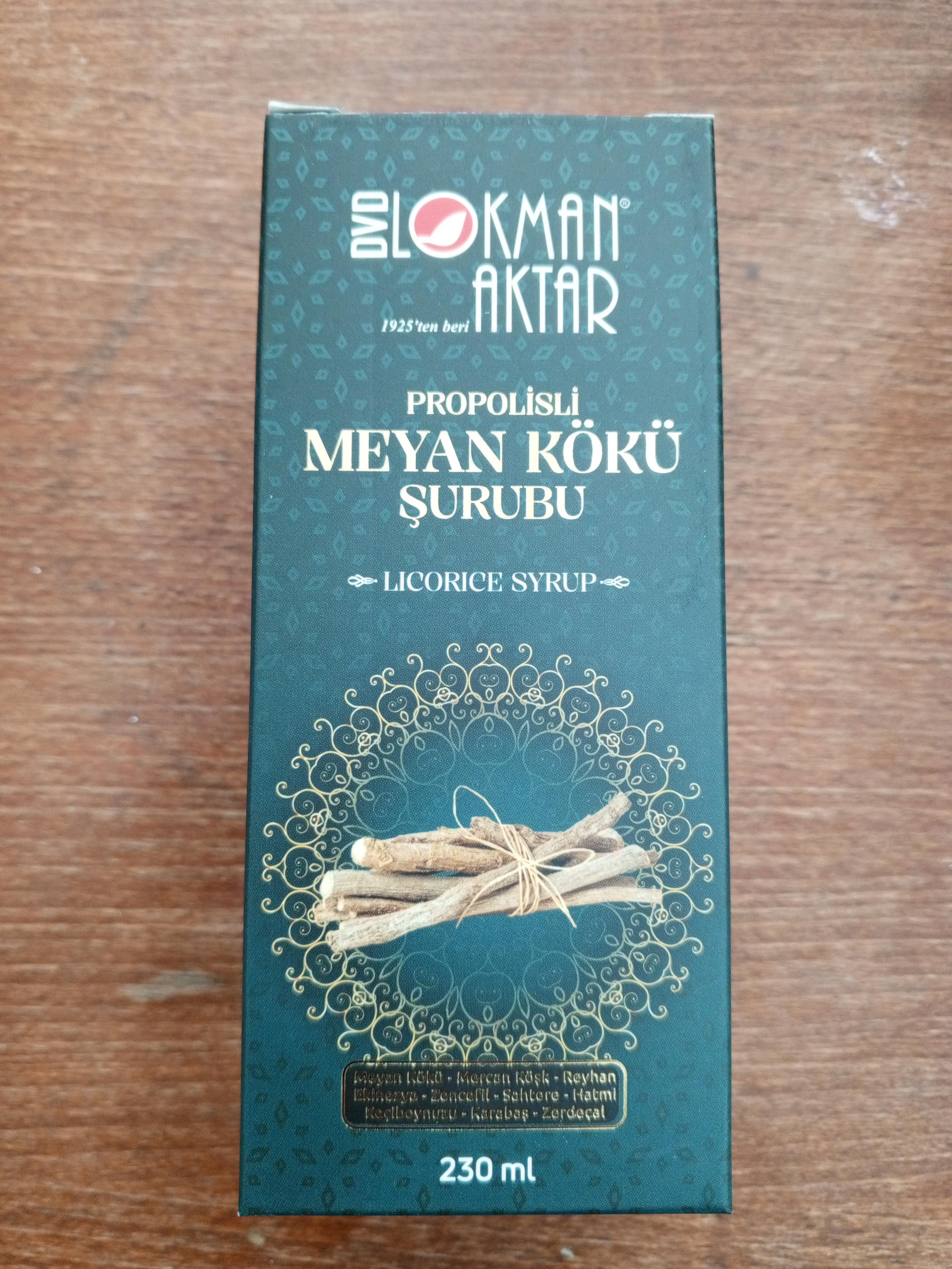 Meyan Kökü Şurup