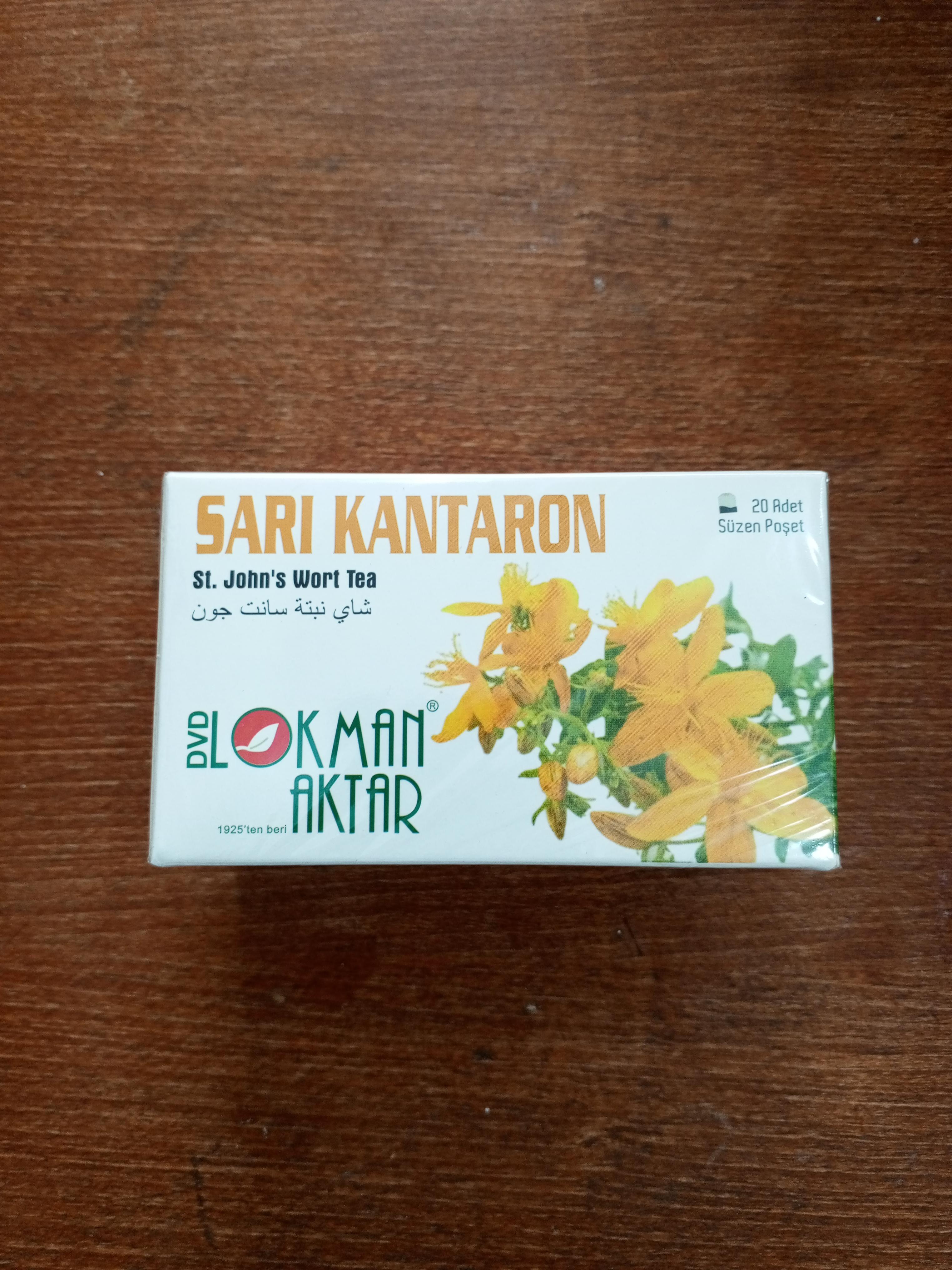Sarı Kantaron Poşet Çay
