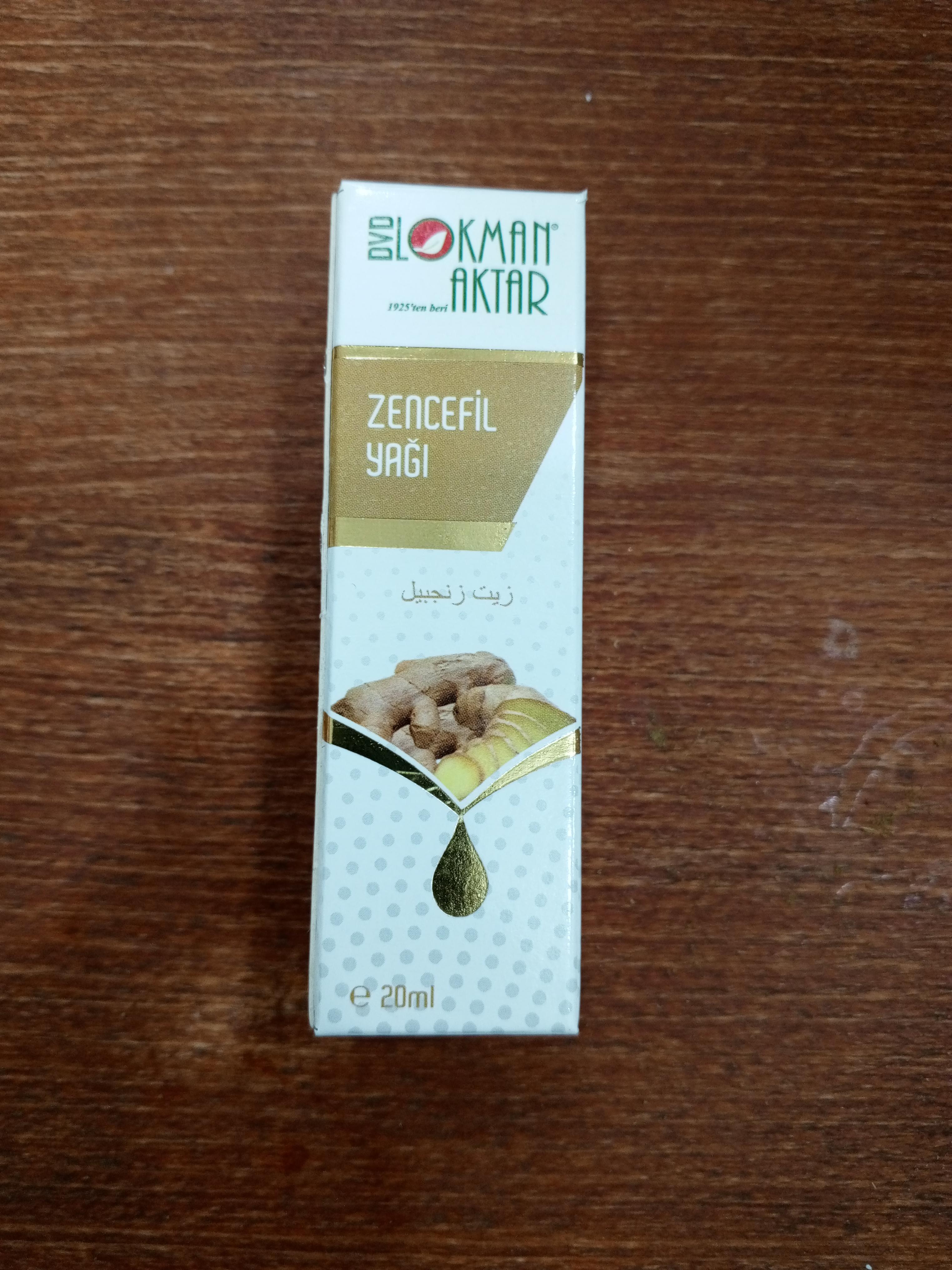 Zencefil Yağı 20 cc