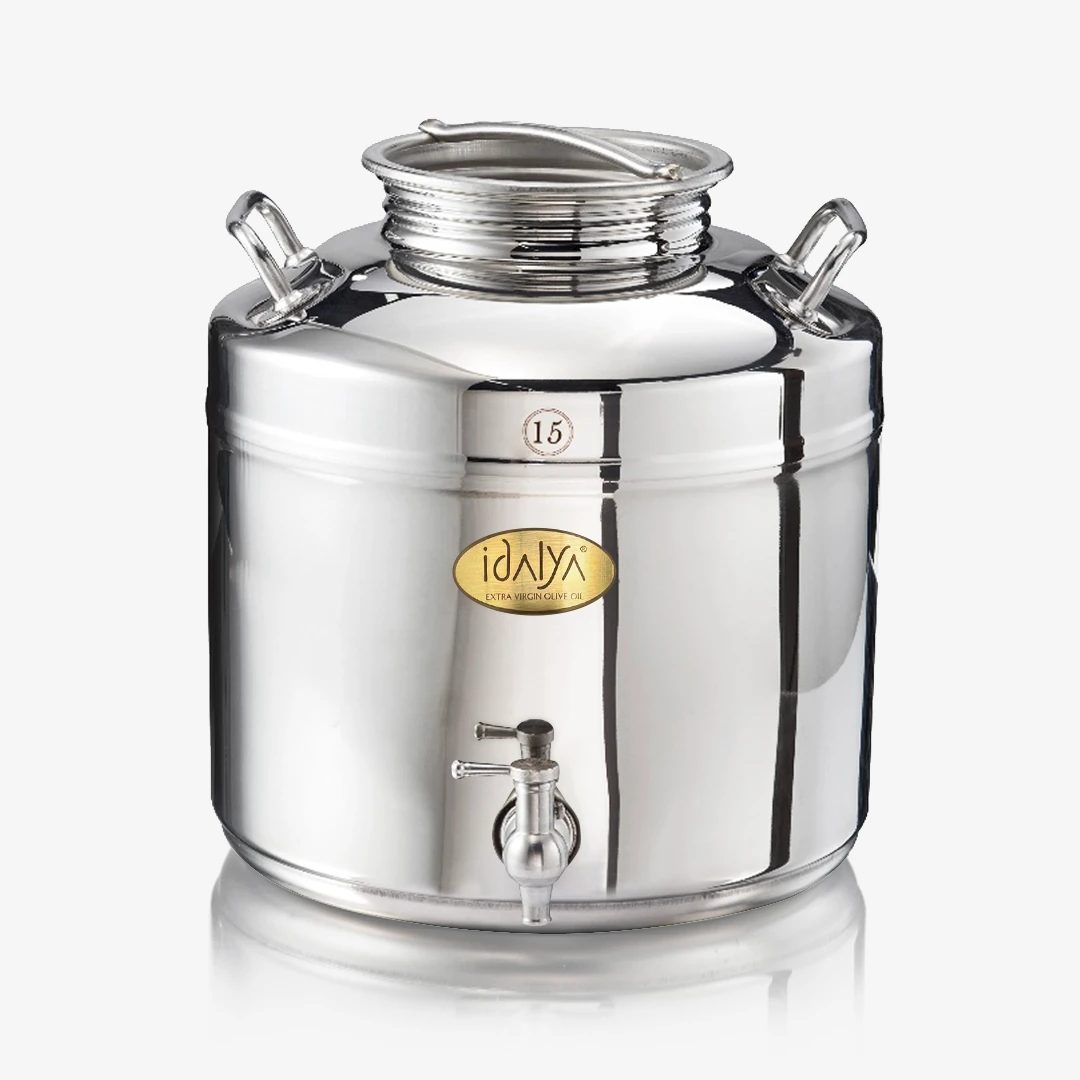 2025/2026 İdalya 15L Krom Soğuk Sıkım Natürel Sızma Zeytinyağı