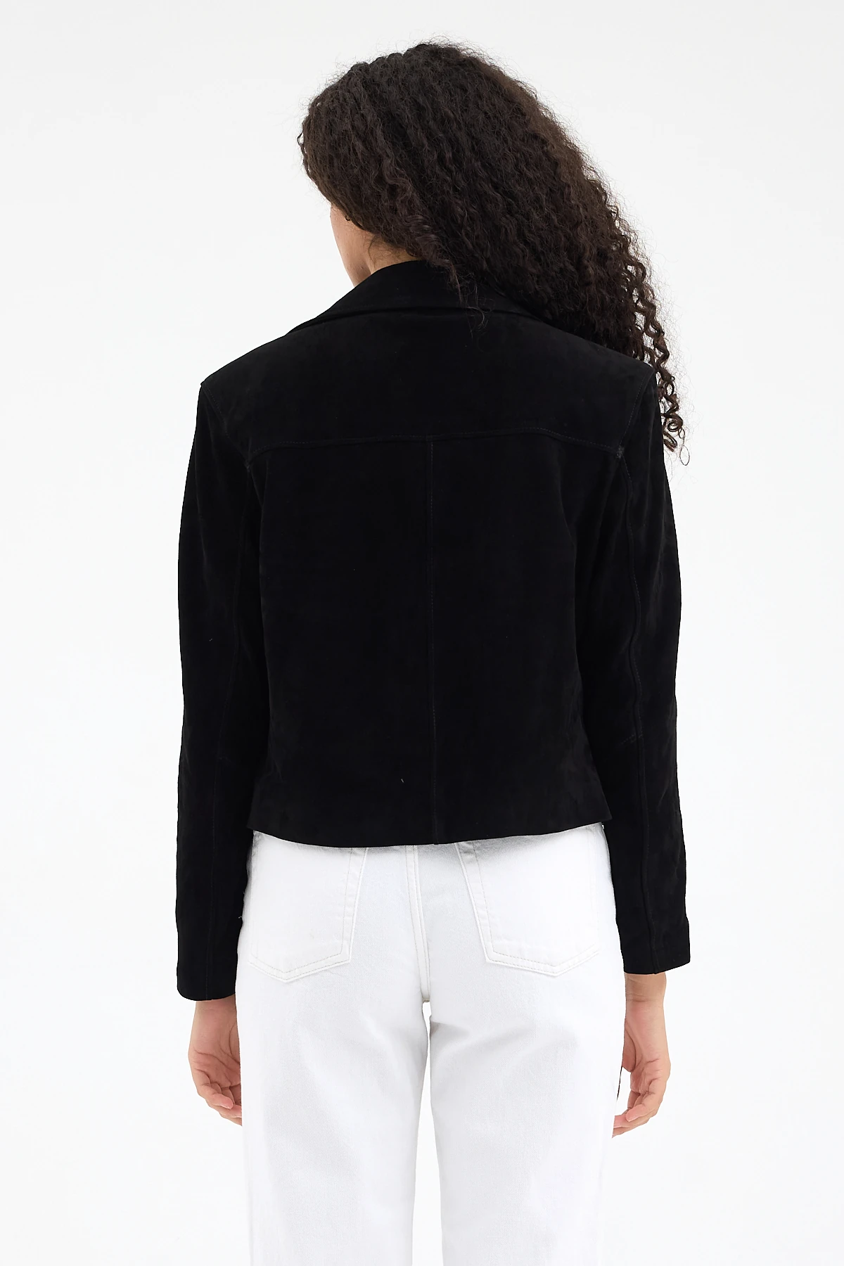 Noir Süet Ceket 