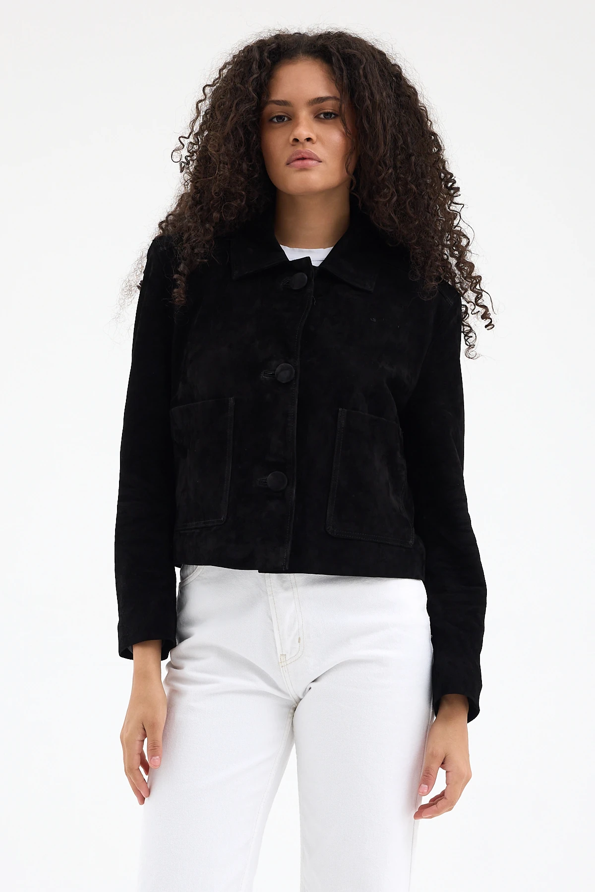 Noir Süet Ceket 