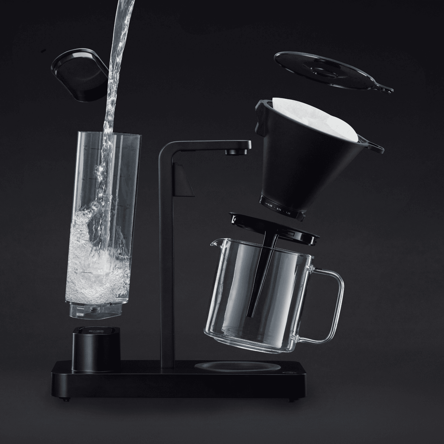 Wilfa - Performance Filtre Kahve Makinesi 1,800W 1.25 Lt. - WSPL-3B