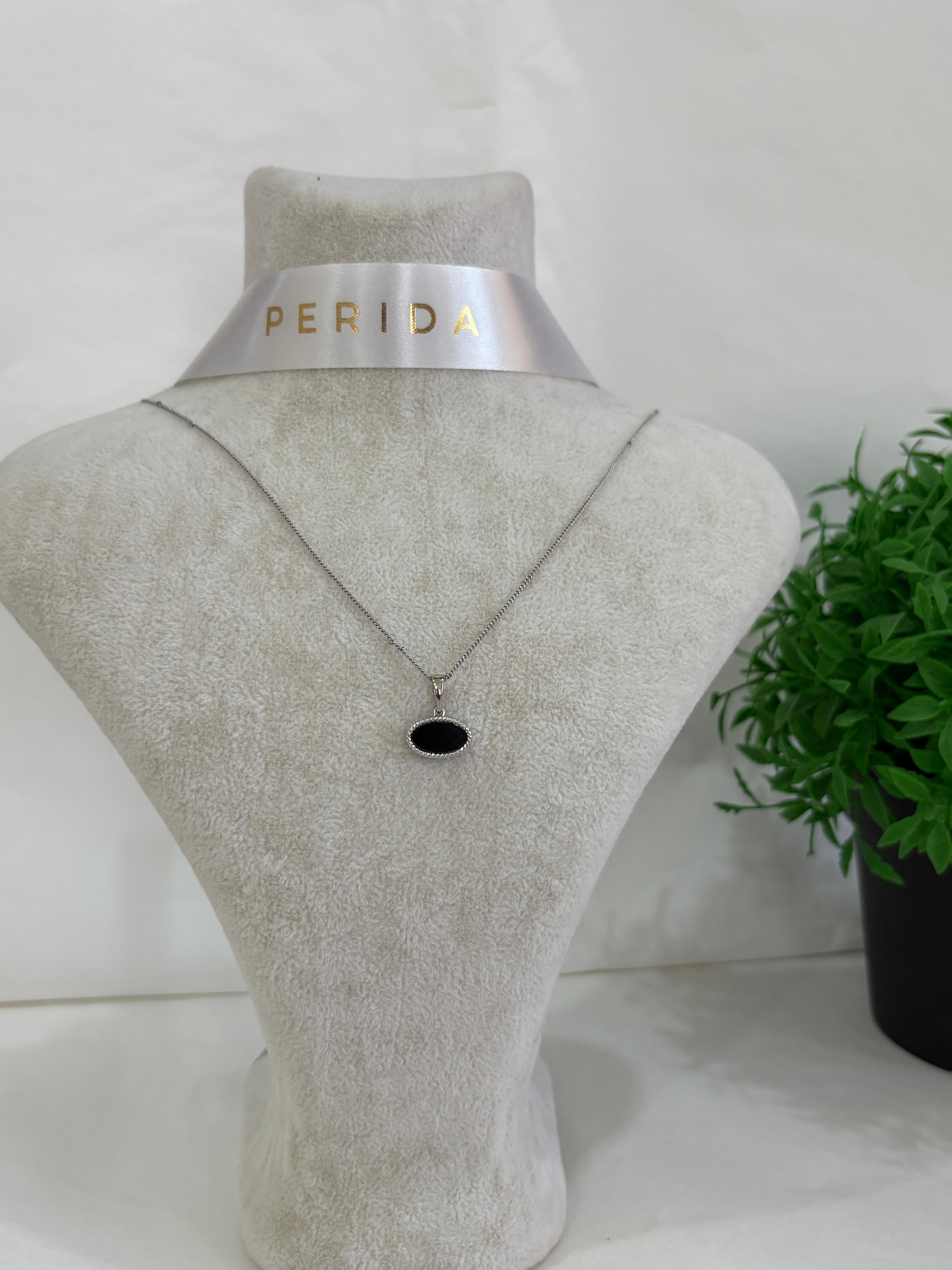 PERİDA NOİR ~ GECE IŞILTISI KOLYE
