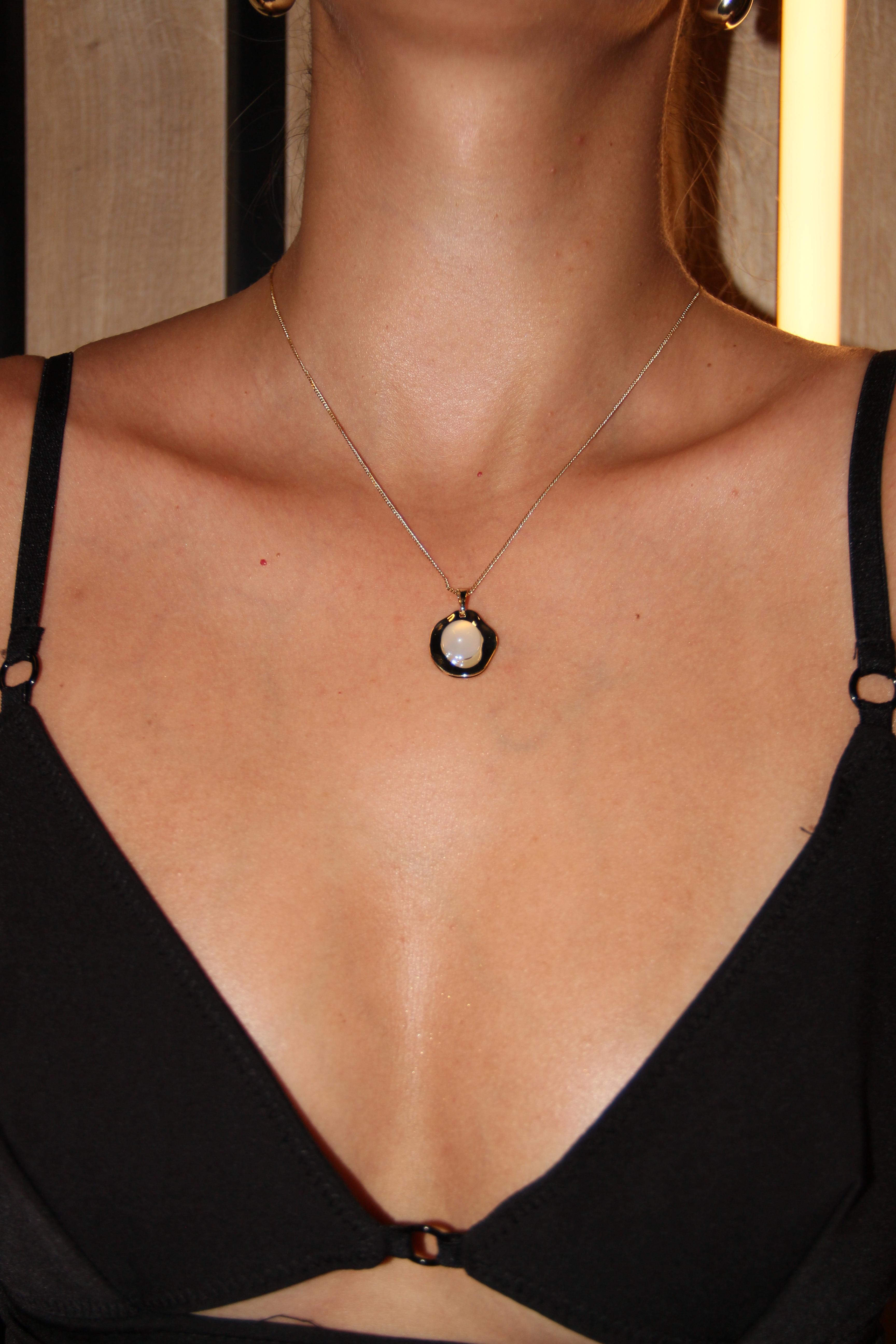 NOİR PEARL ~ KOLYE
