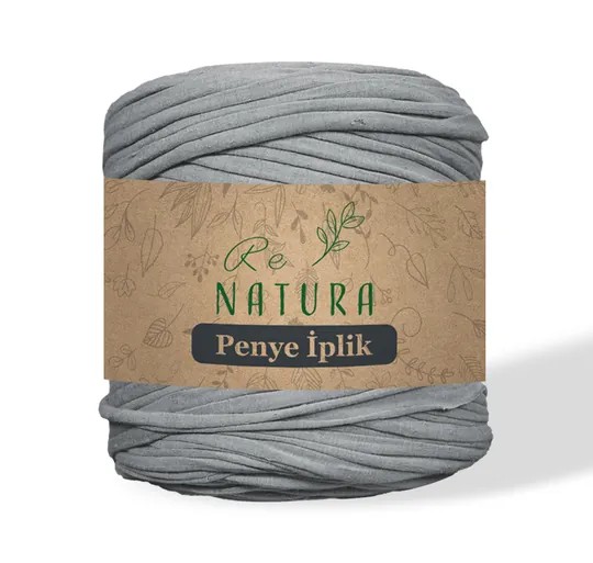 BÜYÜK BOY PENYE İP - GRİ TONLARI - KASNAK GRİSİ
