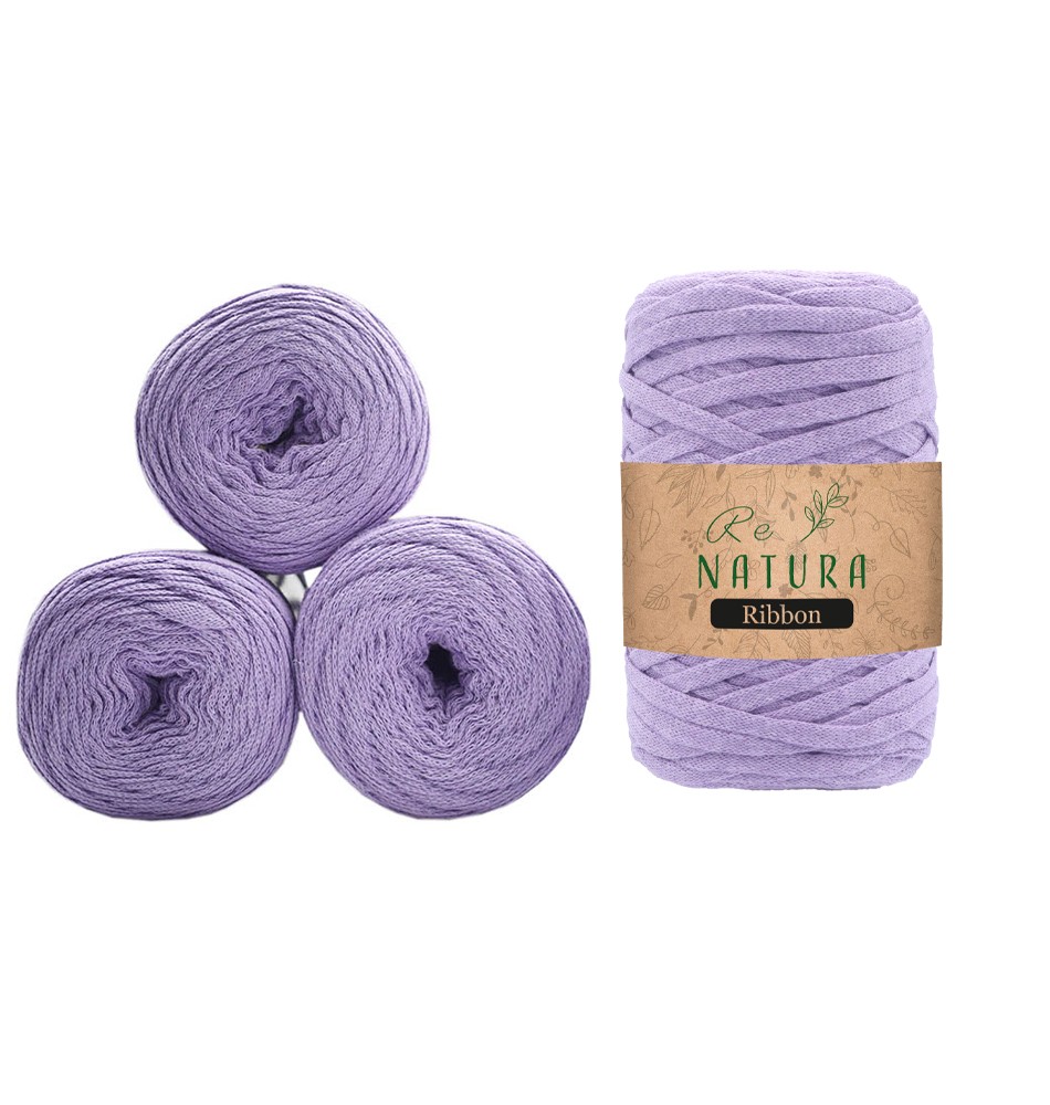 RIBBON 4'LÜ SET - LİLA