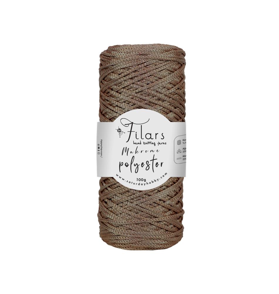 Polyester Makrome 100gr - VİZON
