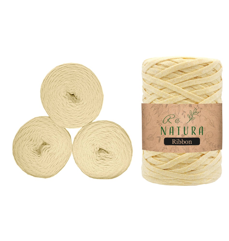 RIBBON 4'LÜ SET - SOFT SARI