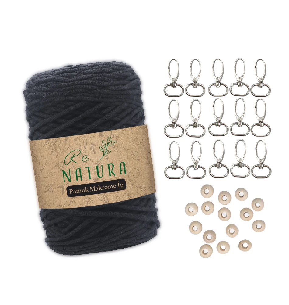 Makrome Anahtarlık Kiti