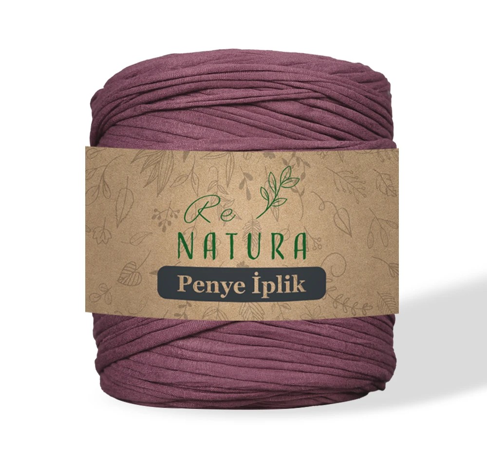 BÜYÜK BOY PENYE İP - MOR TONLARI