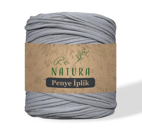 BÜYÜK BOY PENYE İP - GRİ TONLARI - AÇIK GRİ