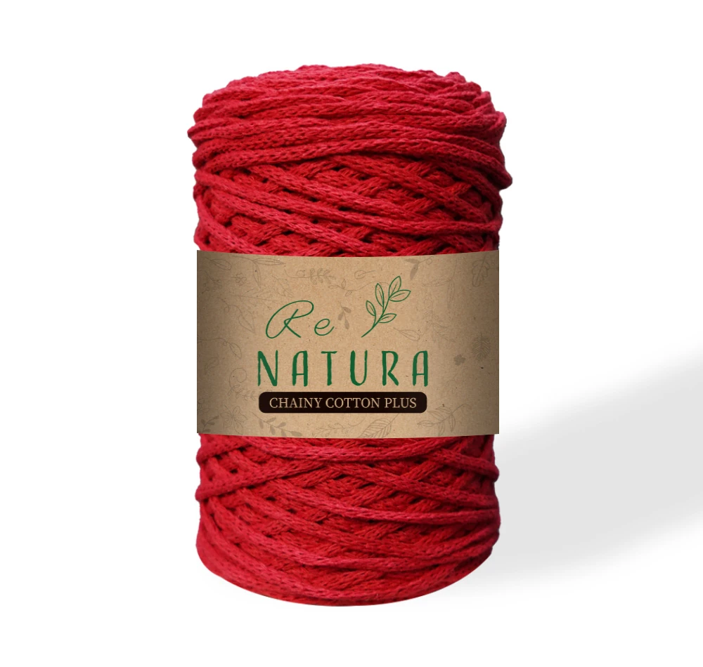 Chainy Cotton Plus - KIRMIZI