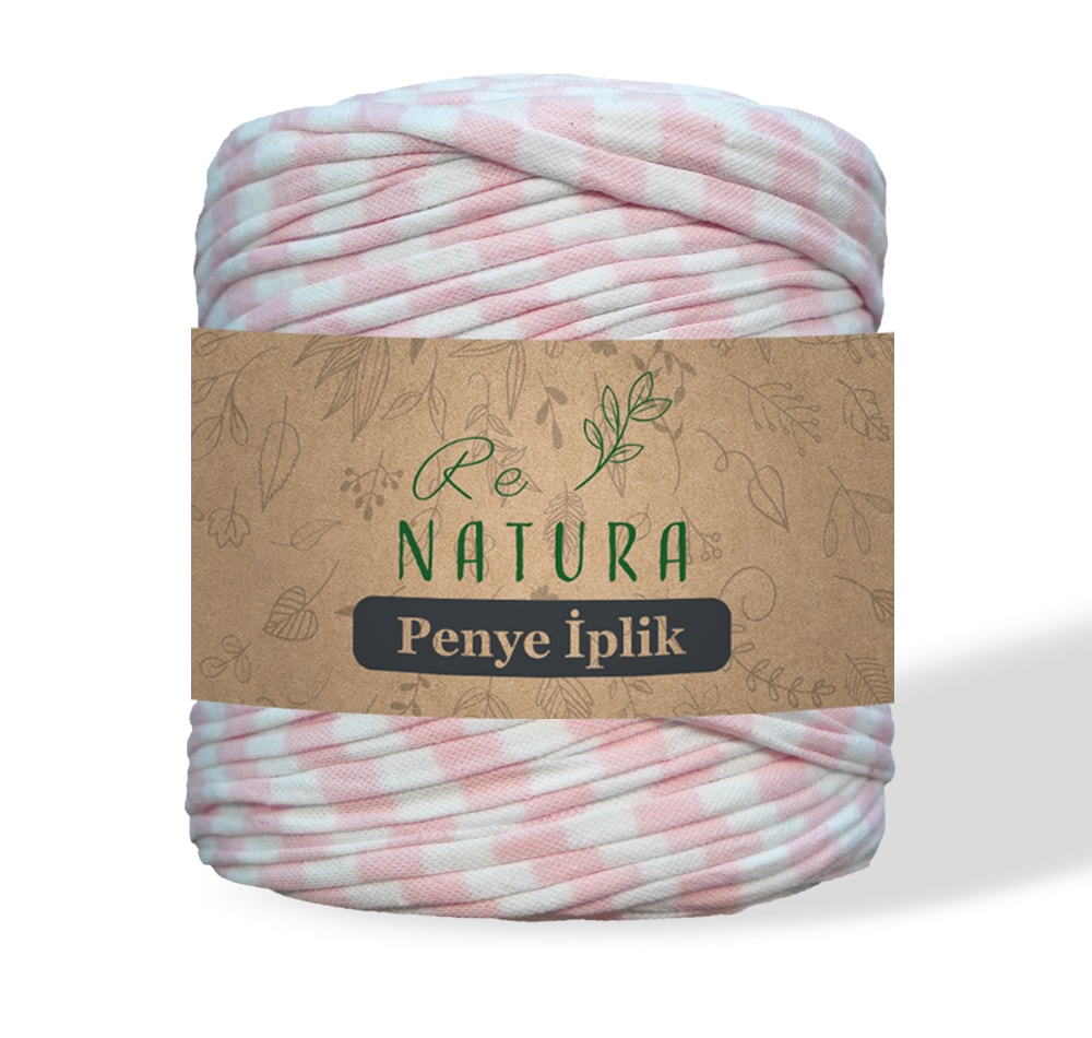 Büyük Boy Baskılı Penye İp - RENKLİ ŞEKER