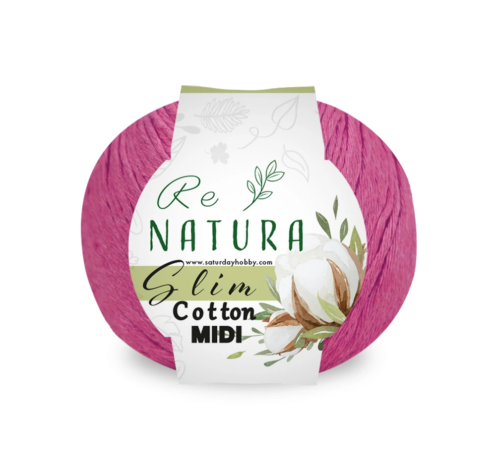 Slim Cotton Midi  50gr - FUŞYA