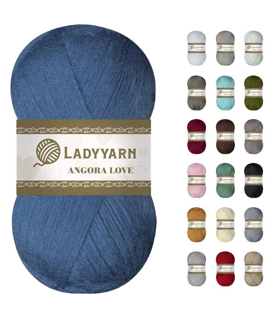 Lady Yarn Angora Love