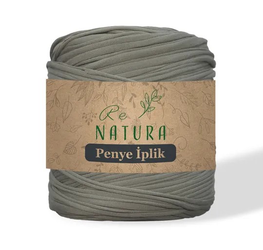 BÜYÜK BOY PENYE İP - GRİ TONLARI - KÜL GRİSİ