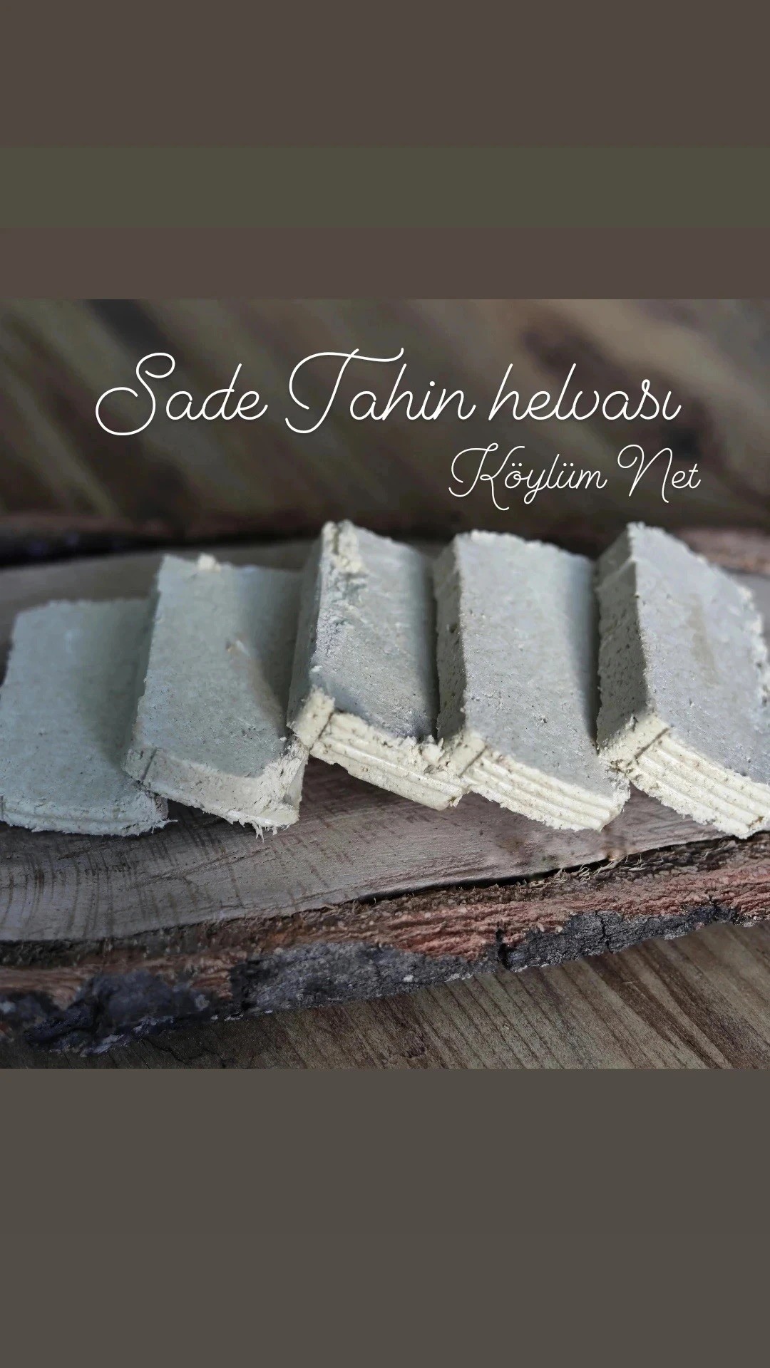 KÜREK HELVA(TAHİN HELVASI)