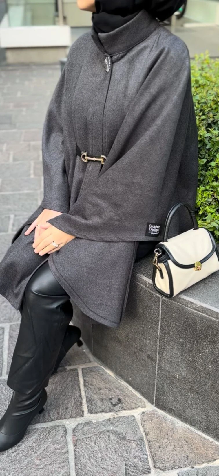 GRİ PANÇO PELERİN