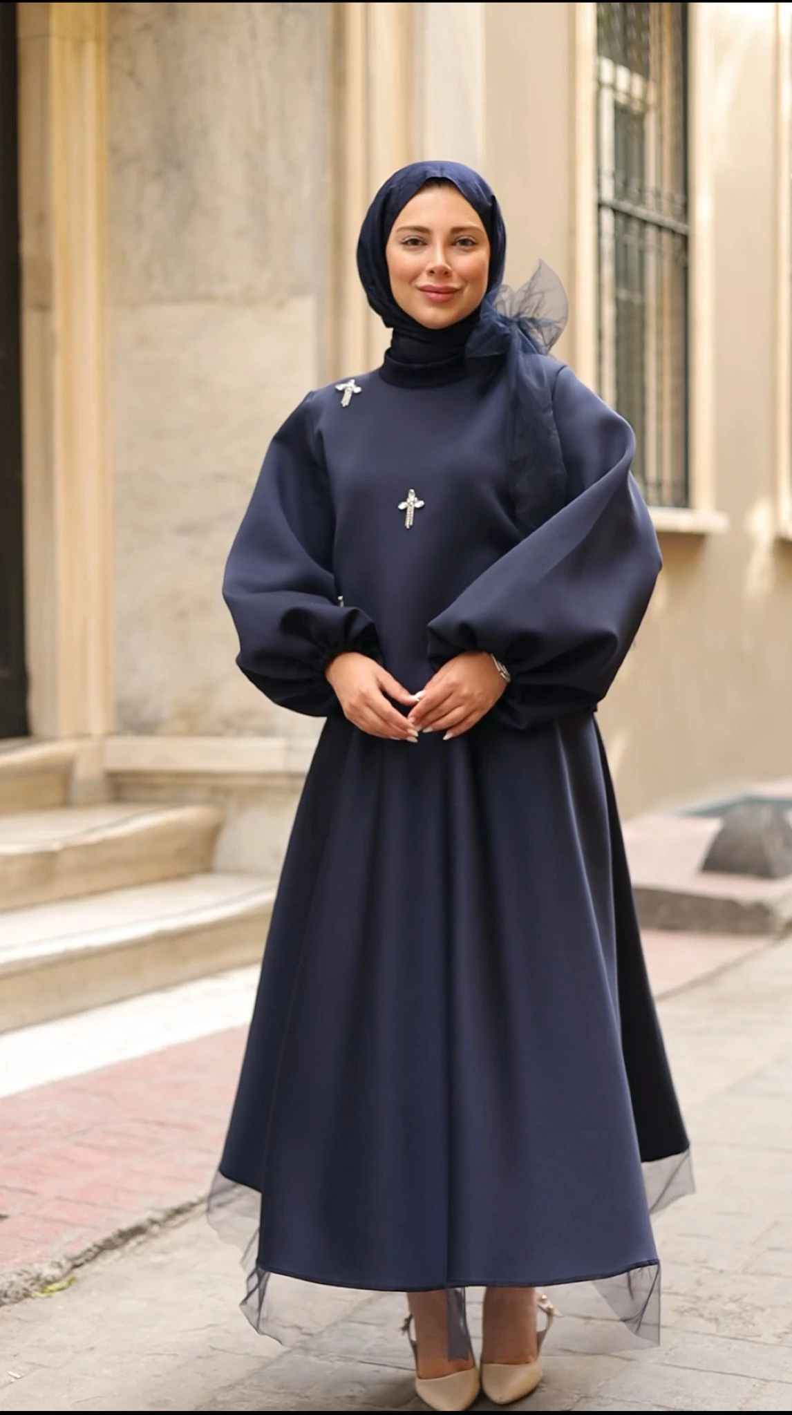 LACİVERT ETEK BLUZ TAKIM