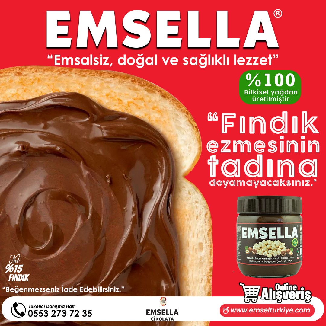 EMSELLA KAKAOLU FINDIK KREMAS:I 3*400gr