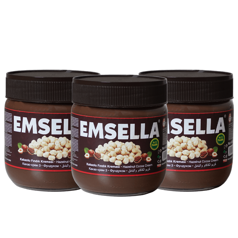 EMSELLA KAKAOLU FINDIK KREMAS:I 3*400gr