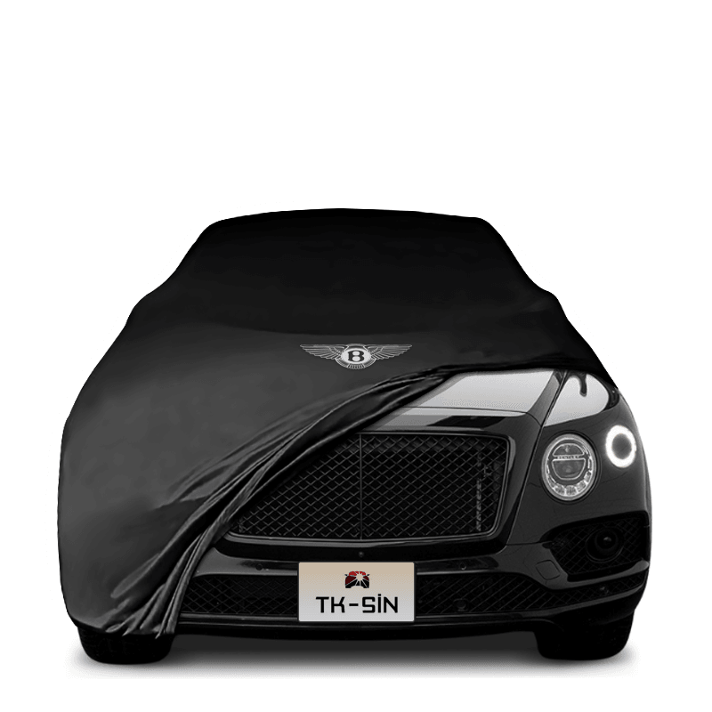 BENTLEY BENTAYGA (2020-) Araba Brandası İç Mekan Kumaş Araba Brandası Logolu Oto Branda
