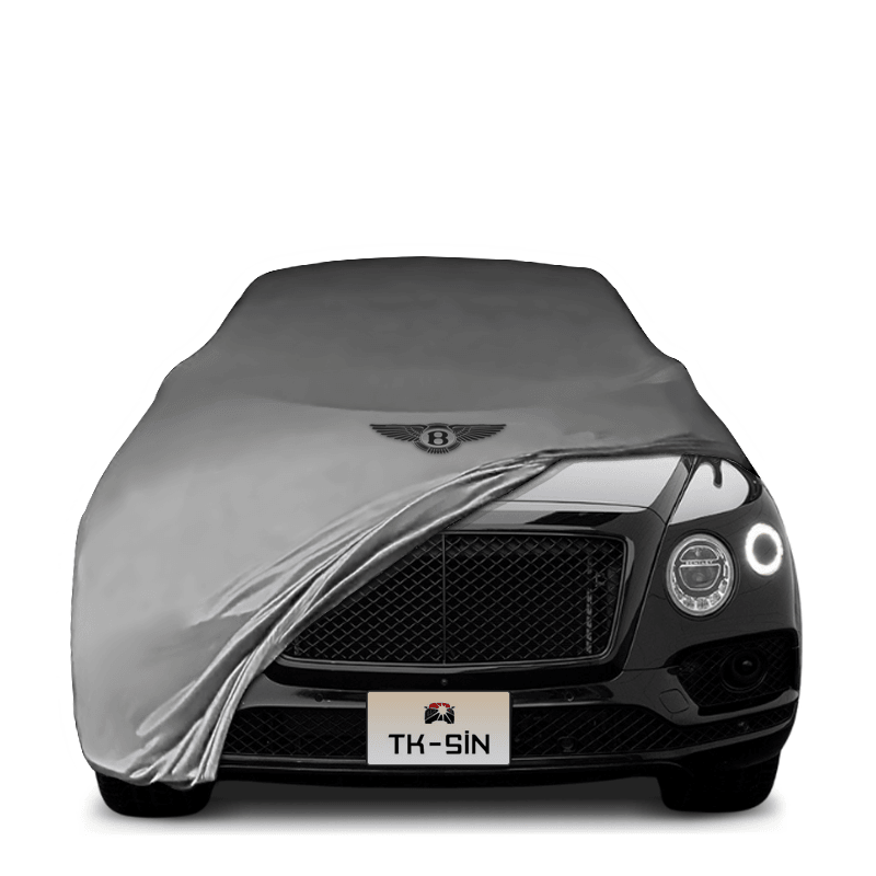BENTLEY BENTAYGA (2020-) Araba Brandası İç Mekan Kumaş Araba Brandası Logolu Oto Branda