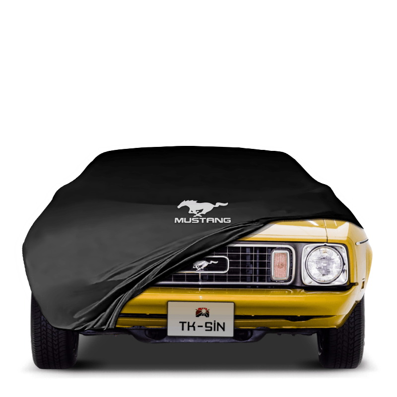 FORD MUSTANG COVERTİBLE 1 FACELİFT (1970-1973)  Araba Brandası İç Mekan Kumaş Araba Brandası Logolu Oto Branda