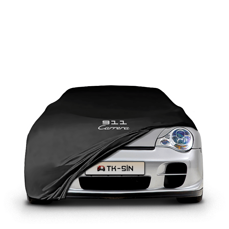PORSCHE 911 (996) (2000-2005) Araba Brandası İç Mekan Kumaş Araba Brandası Logolu Oto Branda