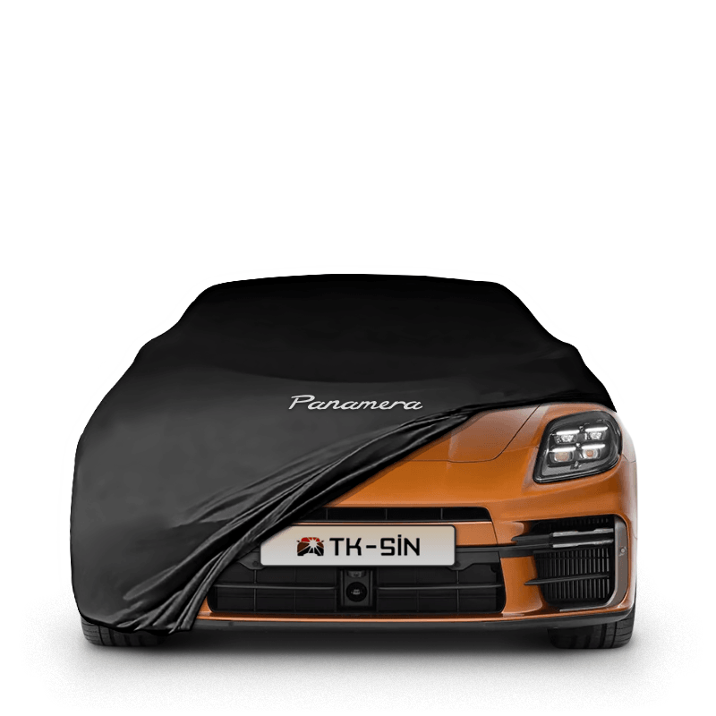 PORSCHE PANAMERA (G1-2-G2-2) Araba Brandası İç Mekan Kumaş Araba Brandası Logolu Oto Branda
