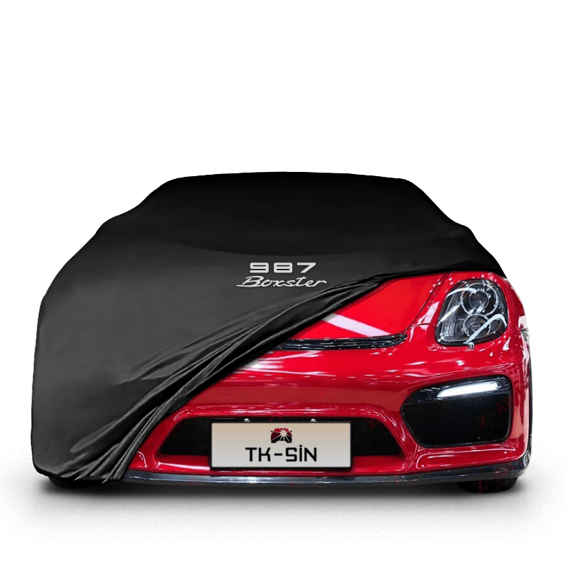 PORSCHE BOXSTER 987 (2004-2012) Araba Brandası İç Mekan Kumaş Araba Brandası Logolu Oto Branda