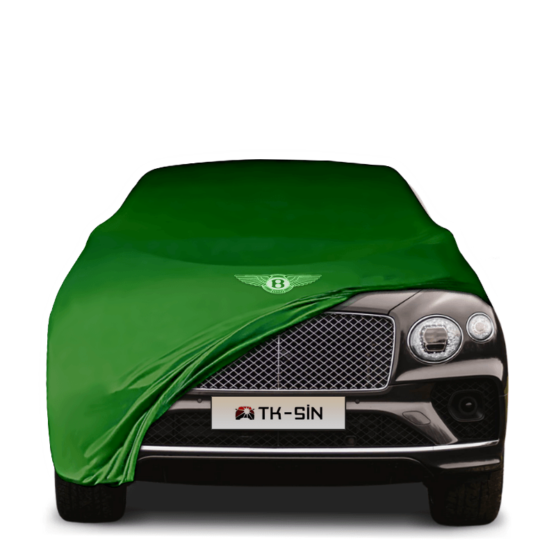 BENTLEY BENTAYGA (2016-2020) Araba Brandası İç Mekan Kumaş Araba Brandası Logolu Oto Branda
