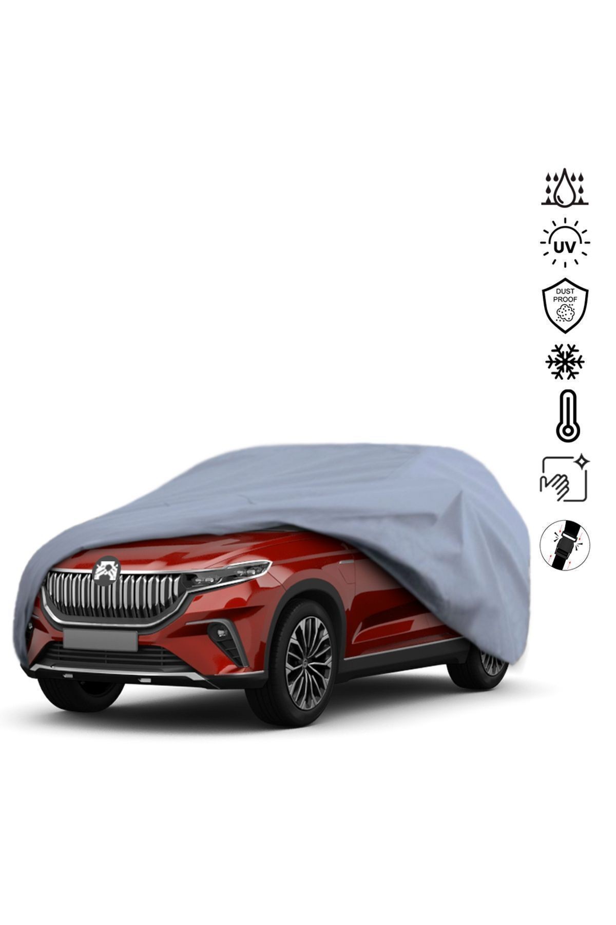 Universal Togg T10x 2023- Araba Brandası Miflonlu 4 Mevsim Oto Branda