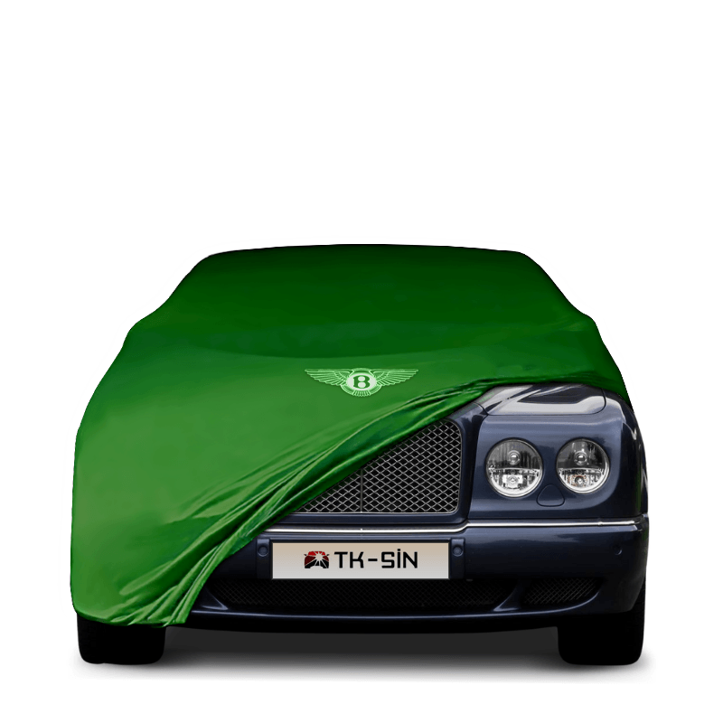 BENTLEY ARNAGE T (2002-2009) Araba Brandası İç Mekan Kumaş Araba Brandası Logolu Oto Branda