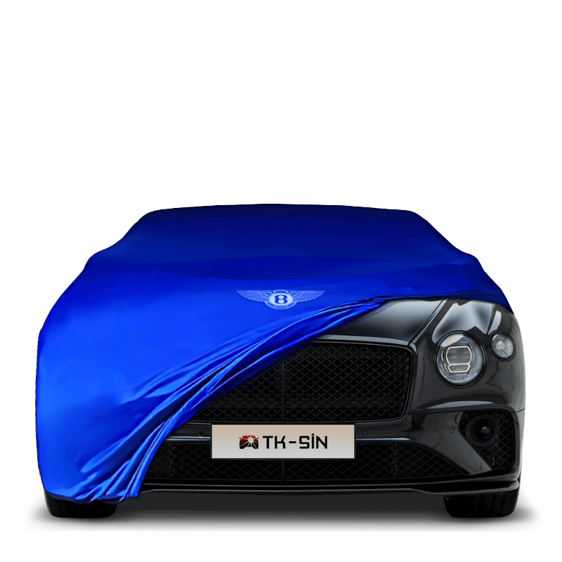 BENTLEY CONTİNENTAL GT CONVERTİBLE (2019-) Araba Brandası İç Mekan Kumaş Araba Brandası Logolu Oto Branda