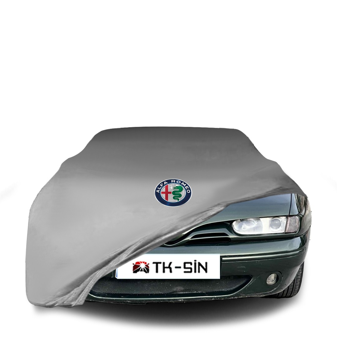 Alfa Romeo 146 hatchback Araba Brandası İç Mekan Kumaş Penye Branda Oto Branda