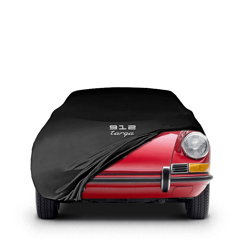 PORSCHE 912 Araba Brandası İç Mekan Kumaş Araba Brandası Logolu Oto Branda
